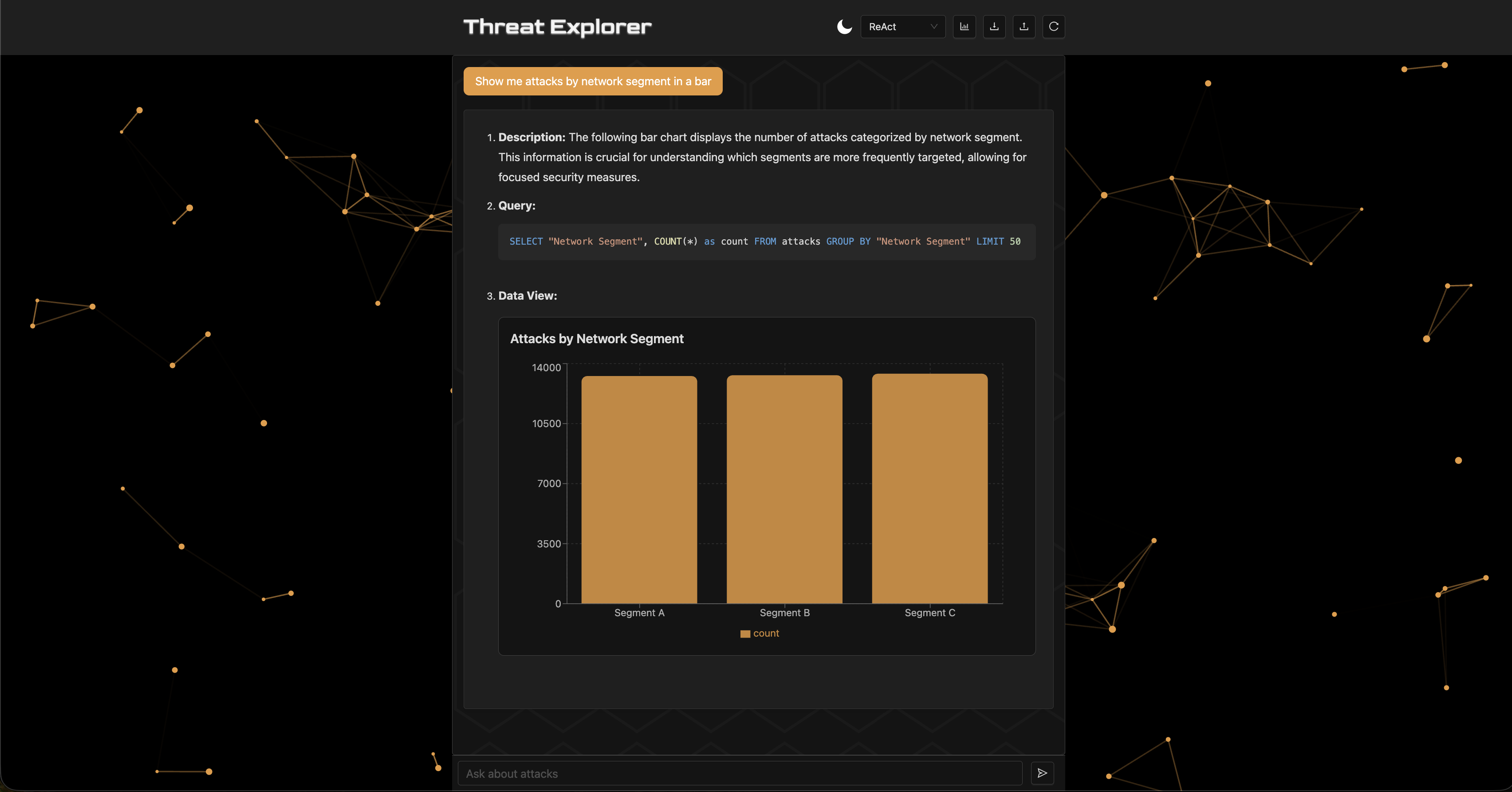 ReAct agent correct result